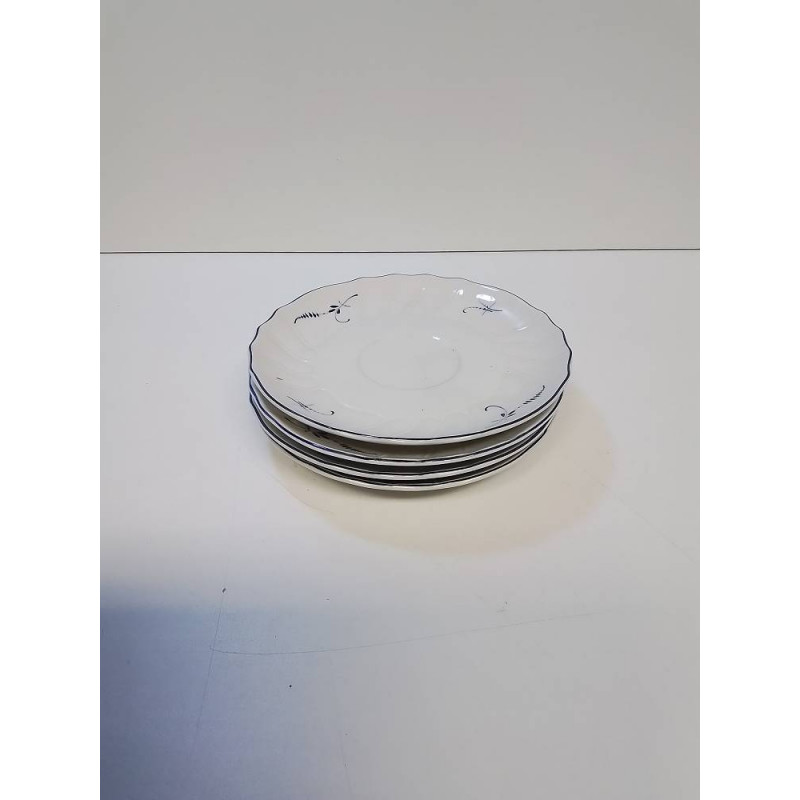 LOT ASSIETTES A DESSERT VILLEROY&BOCH VIEUX LUXEMBOURG 