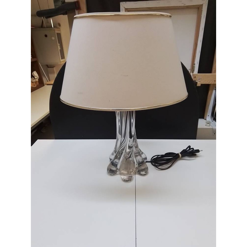 LAMPE A POSER PIED EN VERRE