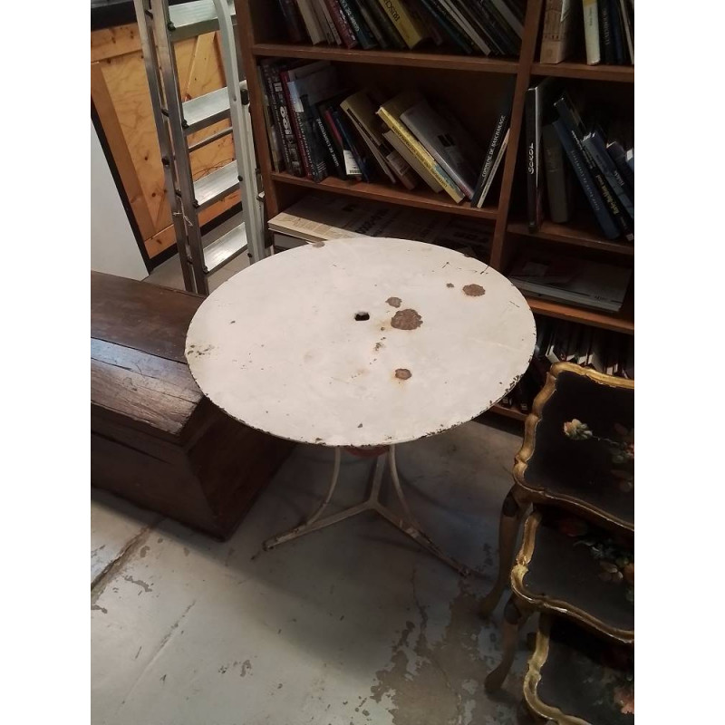 TABLE EXTÉRIEUR METAL