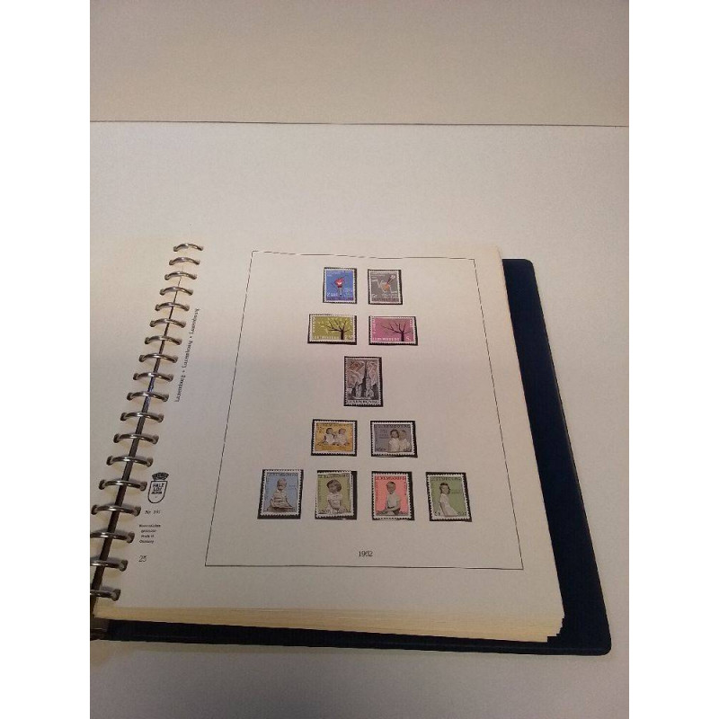 ALBUM COMPLET TIMBRES LUXEMBOURG 