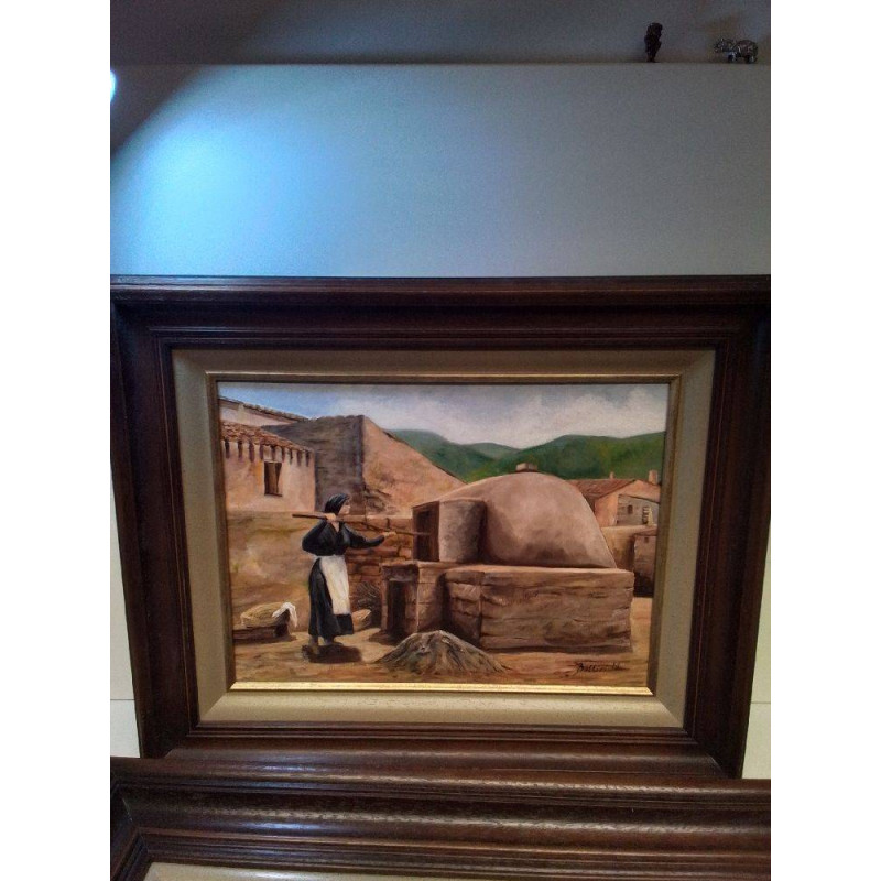 HUILE SUR TOILE PM SIGNÉE BOLLIRI