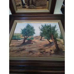 HUILE SUR TOILE SIGNÉE BOLLIRI