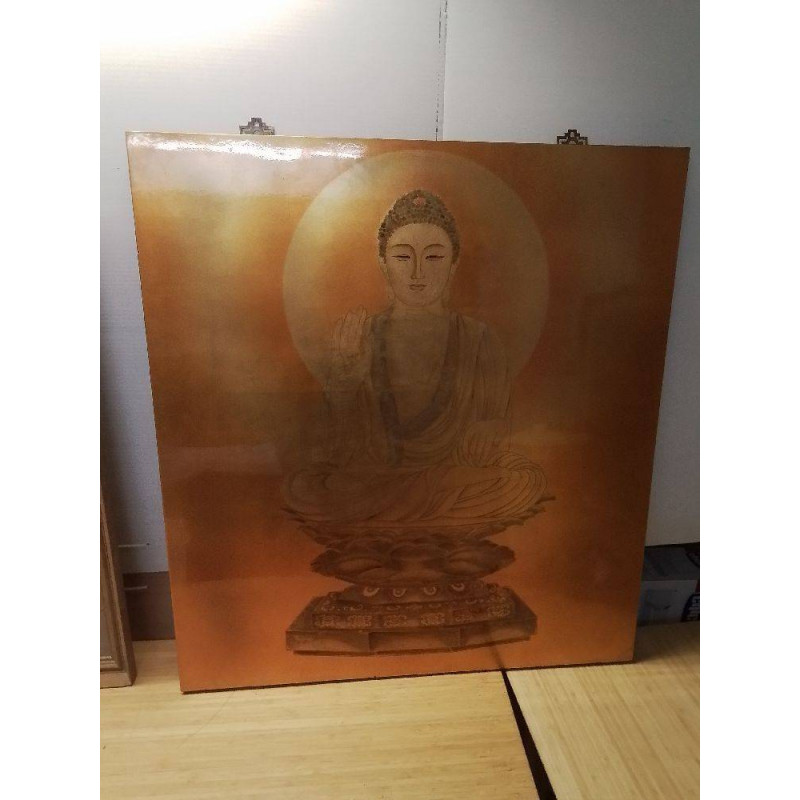 CADRE LAQUE BOUDDHA GM