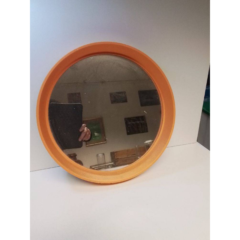 MIROIR LANGE SPIEGEL VINTAGE ORANGE