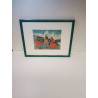 PEINTURE SUR SOIE THEME ANDES