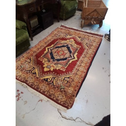 TAPIS TON ROUGE COLORÉS 