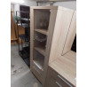 VITRINE MODERNE 1 PORTE 2 TIROIRS 