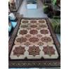 TAPIS TON BRUN FORME GÉOMÉTRIQUE 290X200