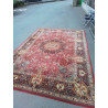 TAPIS EN LAINE TON ROUGE 350X250