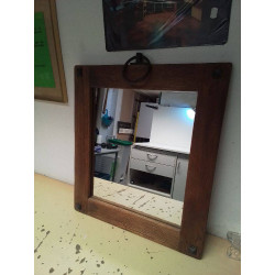 MIROIR BORD BOIS 