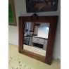 MIROIR BORD BOIS 