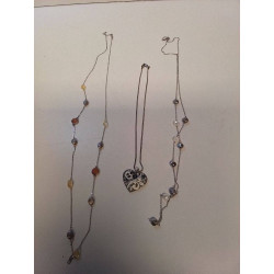 COLLIER ARGENT 925 DIVERS 