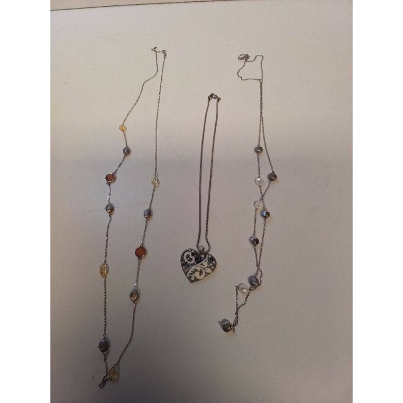 COLLIER ARGENT 925 DIVERS 