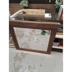 MIROIR BORD BOIS 