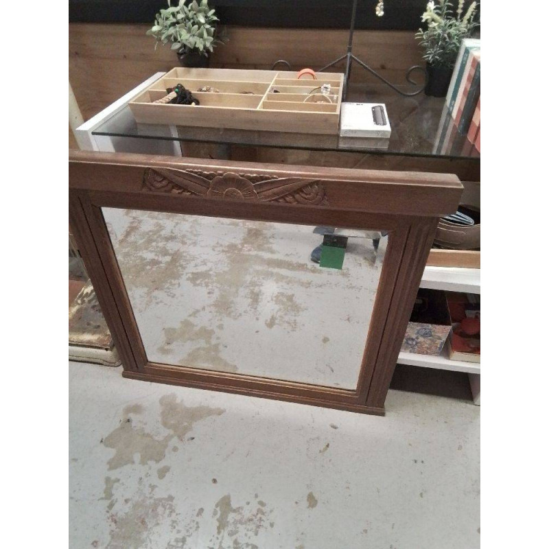 MIROIR BORD BOIS 