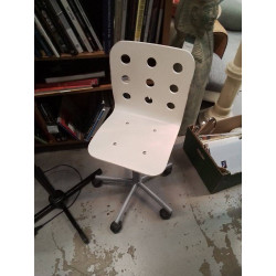 CHAISE BUREAU BLANCHE 