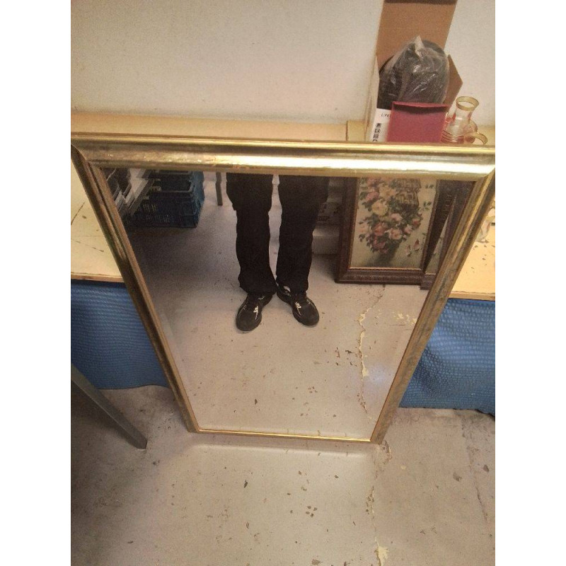 MIROIR BORD DORE GM