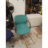 CHAISE DE BUREAU VERTE MODERNE