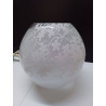 LAMPE BOULE EN VERRE 