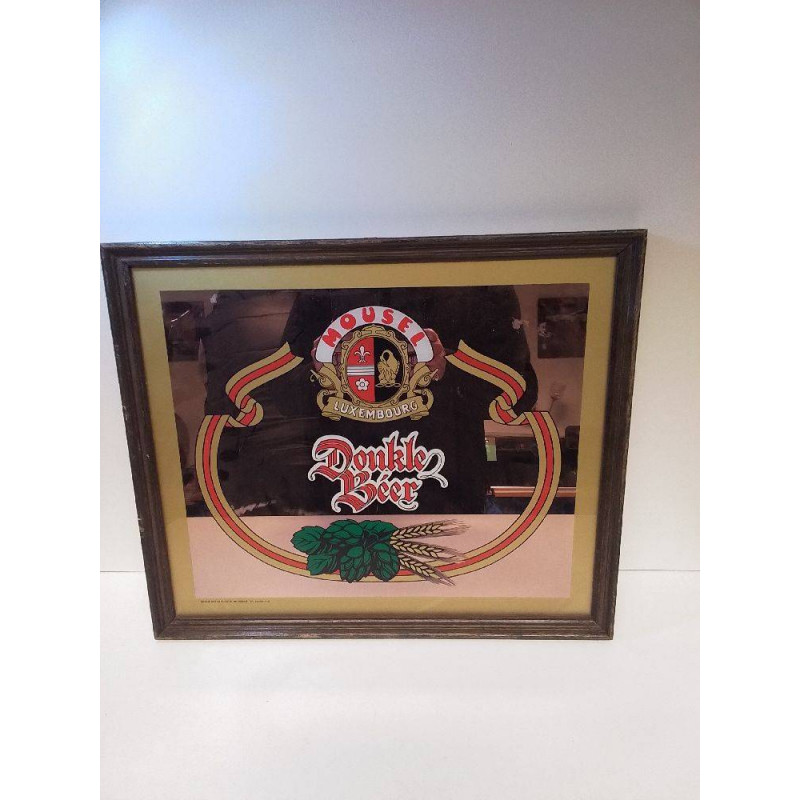 CADRE MIROIR PUBLICITAIRE MOUSEL 