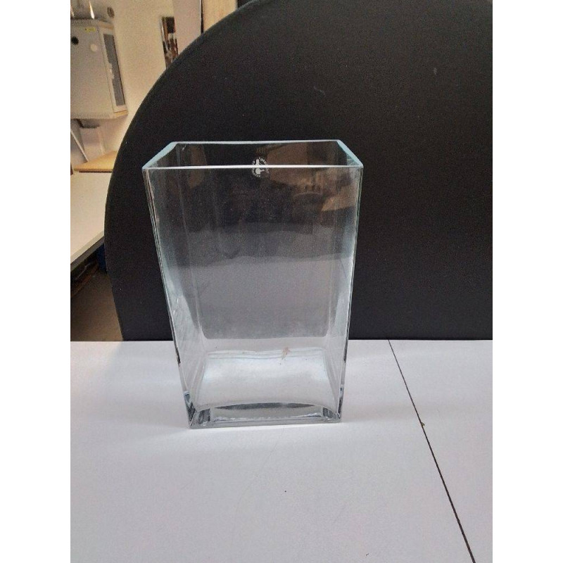 VASE VERRE RECTANGLE MM