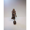 STATUE AFRICAINE BRONZE PM