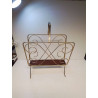 PORTE REVUES METAL DORE 