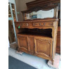 BUFFET HAUT 2 PORTES 2 TIROIRS MIROITÉE 