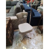 CHAISE STYLE INDUSTRIEL GRISE