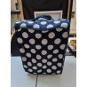 VALISE BLEU A POIS 