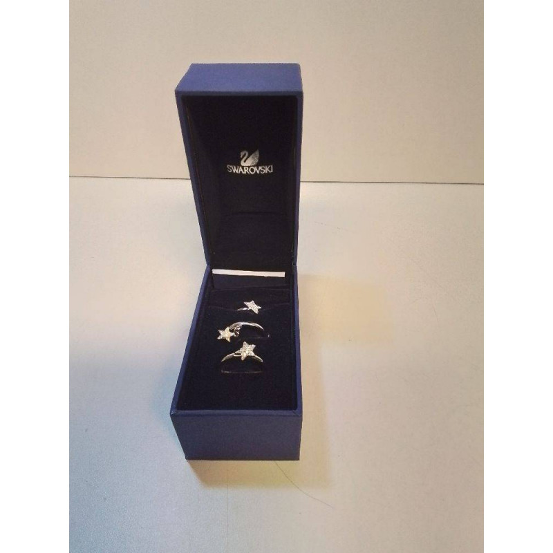 TRIO BAGUE SWAROVSKI LA BOITE