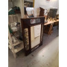 MIROIR STYLE ANCIEN MOTIF FLEURS 