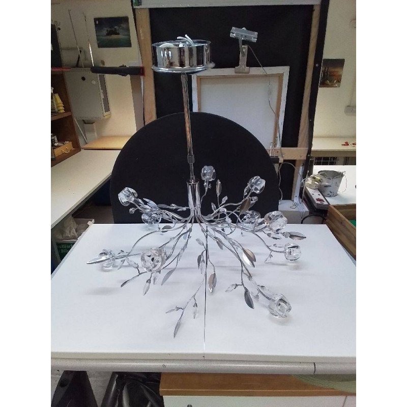 LUSTRE MOTIF FEUILLE
