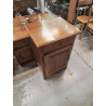 MEUBLE D’APPOINT 1 PORTE 1 TIROIR BOIS MASSIF LA PIECE