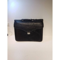 SACOCHE CUIR NOIR 