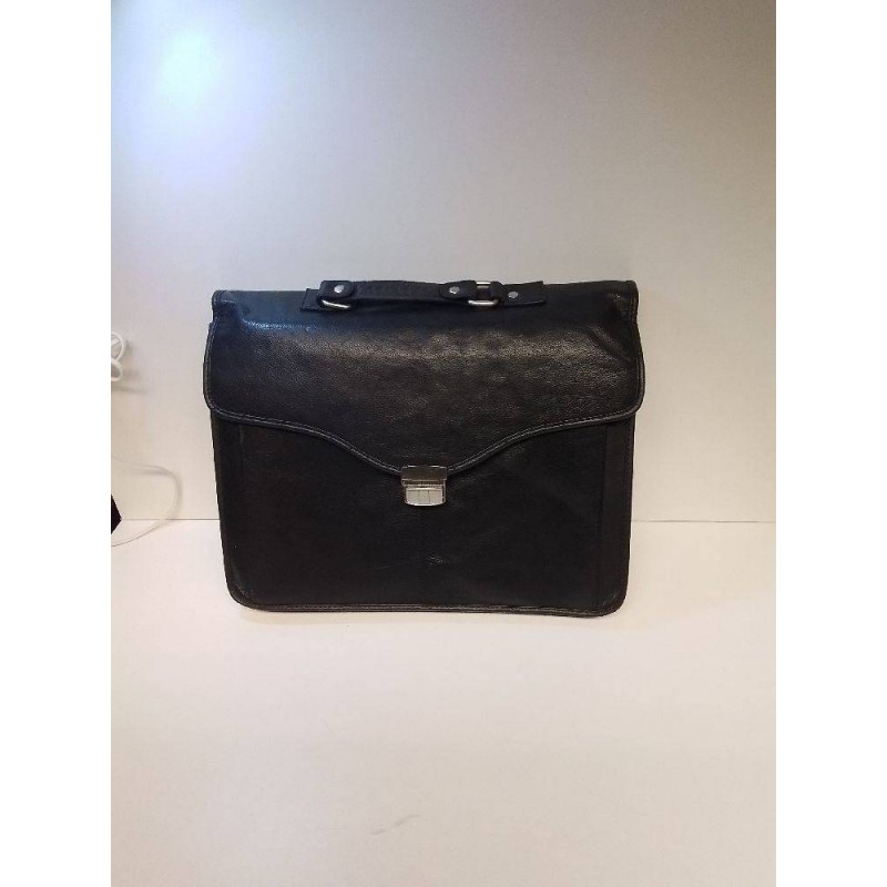 SACOCHE CUIR NOIR 