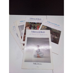 LOT BROCHURES VILLEROY ET...