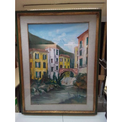 HUILE SUR TOILE SIGNÉE...