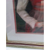 TABLEAU SIGNÉ MOTIF FEMME ET FRUITS