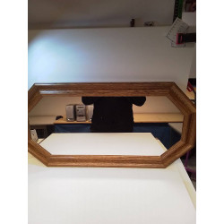 MIROIR BORD BOIS 