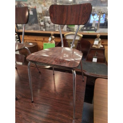 LOT DE 4 CHAISES FORMICA 