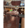 LOT DE 4 CHAISES FORMICA 