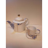 THÉIÈRE ET TASSE HOLLANDAIS 