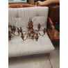 LUSTRE BOIS 6 FEUX