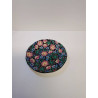 ASSIETTE EMAUX DE  LONGWY FLEURS