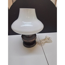 LAMPE METAL ET VERRE