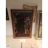 HUILE SUR CARTON HENRI D’ANTY SUR UN BANC