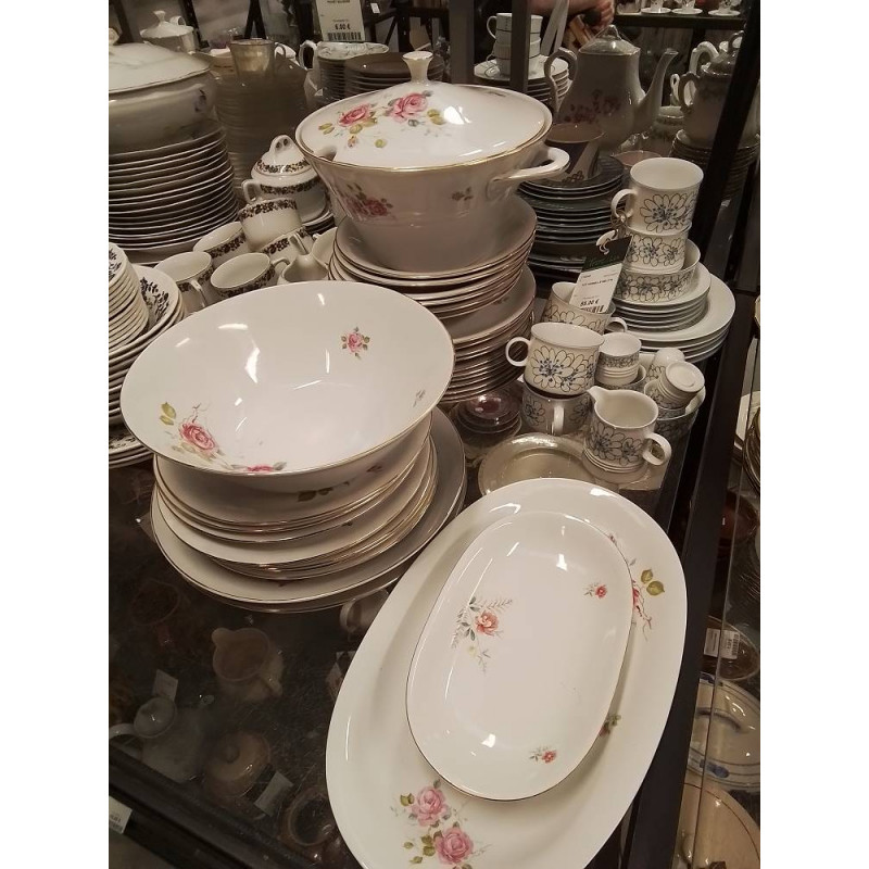SERVICE BAVARIA MOTIF FLEURS