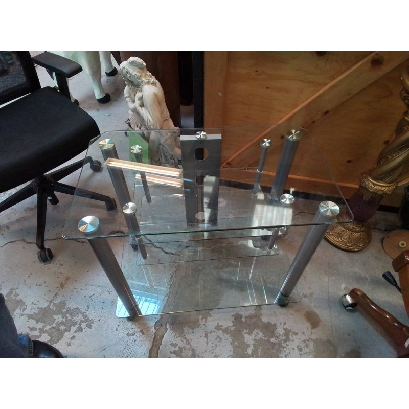 MEUBLE TELE VERRE