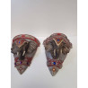 TETE D ELEPHANT MURALE LA PAIRE 